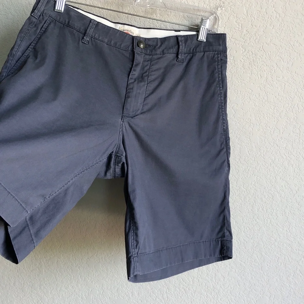 Faherty Mens Island Life Shorts Blue Grey 30 MBS2106-VNY 9”